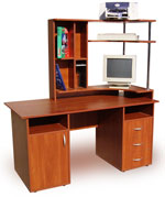Стол офисный СК66.3 с надставкой НСУ05