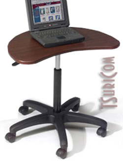 Стол для ноутбука с плавным изменением высоты