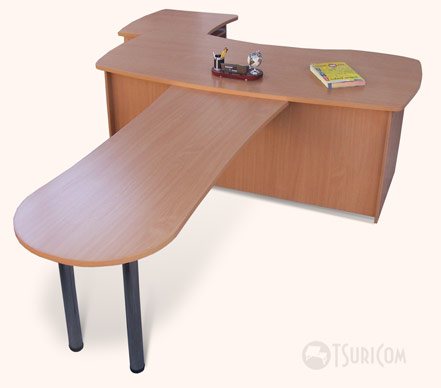 Стол руководителя с приставным столом