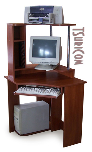 Стол для компьютера с надставкой