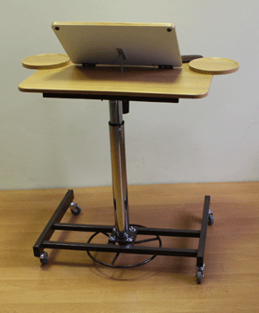 Стильный стол для ноутбука для работы стоя и сидя СЛ15