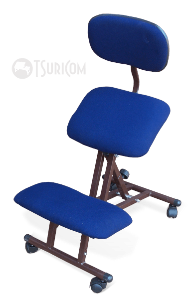 Эргономический стул (kneeling chair) с нерегулируемым упором для коленей СтК1 со спинкой ссылка 