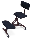 Эргономический стул (kneeling chair) с упором для коленей фото