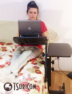 Столик для ноутбука для работы стоя и сидя СН30 фото 8