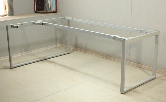Каркас углового стола металлический