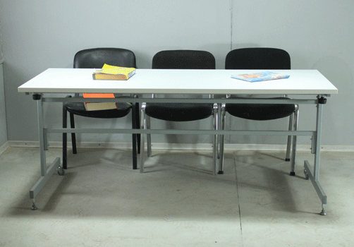 Складной стол на колесиках флип флоп СЛ118.85 