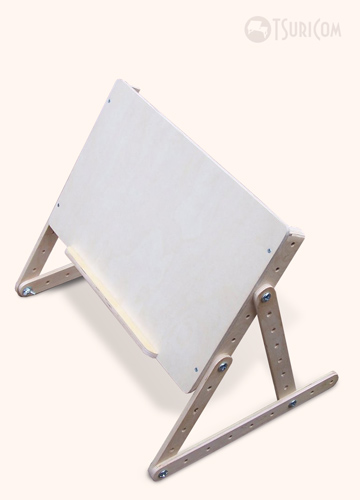 Столик-трансформер для работы на ноутбуке из фанеры «Скайпер» фото 1